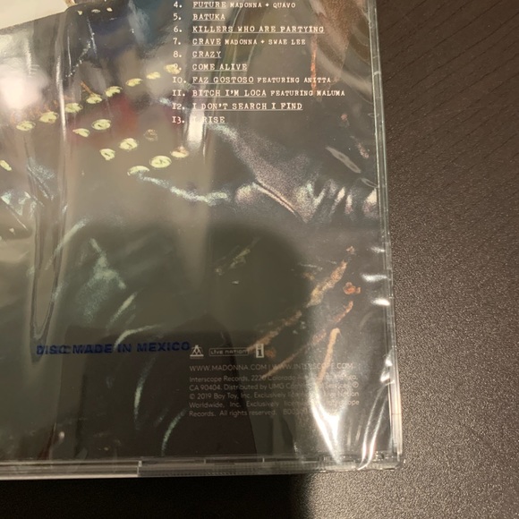 # NWT Madonna Madame X CD - Picture 4 of 4